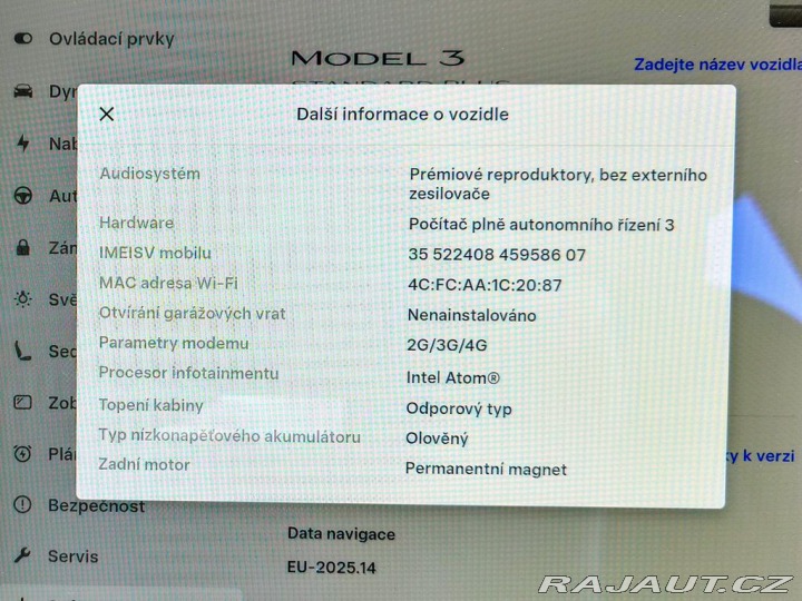 Tesla Model 3 Standard Range Plus 225kW 2019