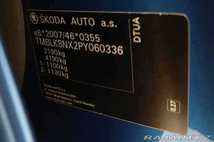 Škoda Octavia 2,0 TDI 147kW 4x4 DSG Sco 2023
