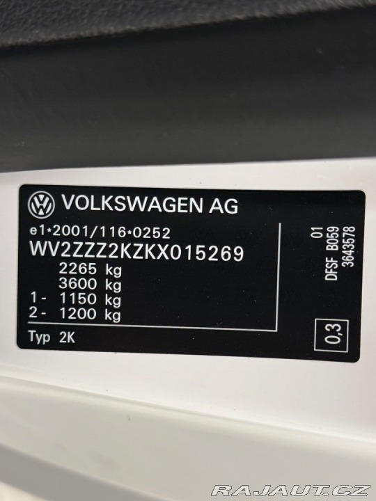 Volkswagen Caddy 2,0 TDI, 5.miestne, 2.ma 2019