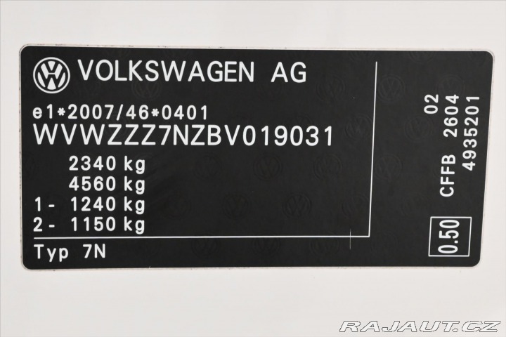 Volkswagen Sharan 2,0 TDI 103 kW Manuál Pan 2011