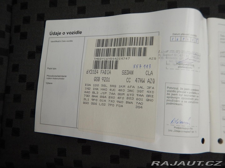 Škoda Fabia 1.2 HTP, 89000 KM!!! 2005