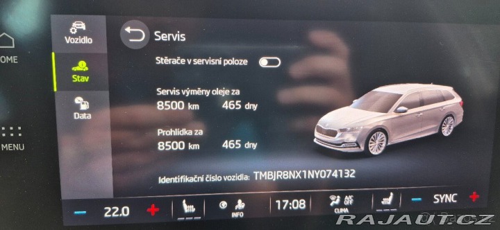 Škoda Octavia 1,5   TSI 110 kW, r.v. 20 2022