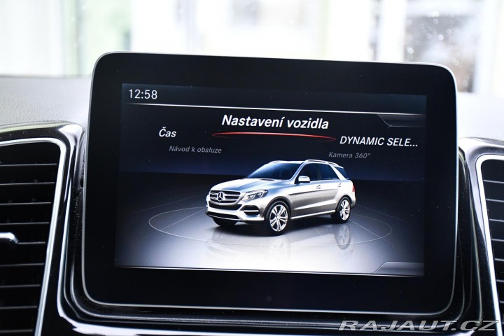 Mercedes-Benz GLE 350D 4MATIC VZDUCH ČR 2017
