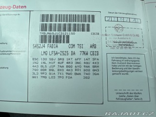 Škoda Fabia 1,2TSI 77KW Family 2012
