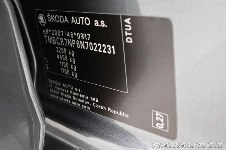 Škoda Superb 2,0 TDI 147 kW DSG L& 2022