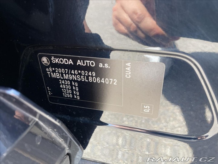 Škoda Kodiaq 2,0 TDi RS DSG 4x4 Nez.To 2020