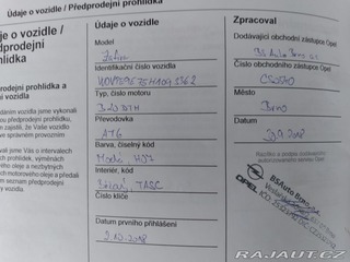 Opel Zafira TOURER 2.0 CDTI AT 7 MÍST 2018