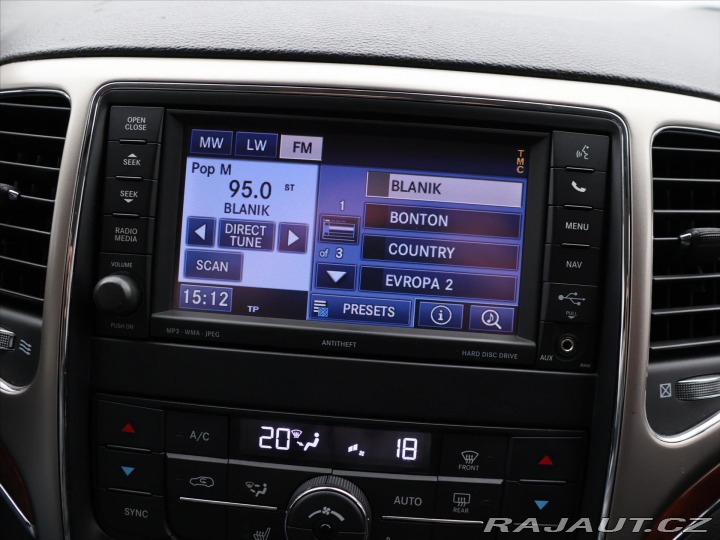 Jeep Grand Cherokee 3,0 CRD 140kW Tažné Aut. 2012