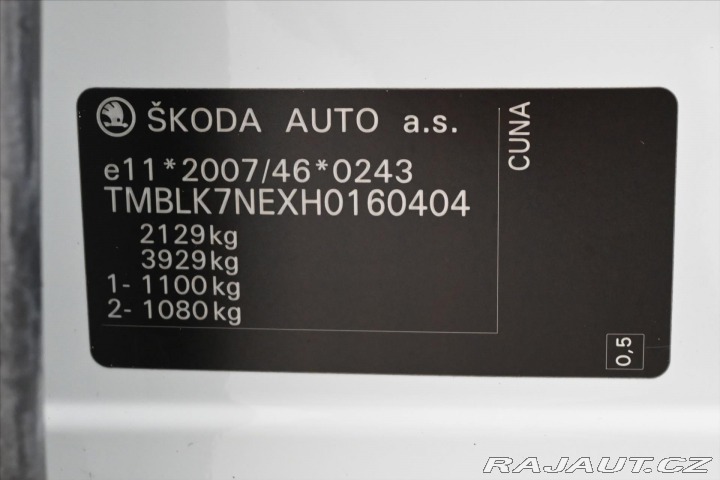 Škoda Octavia 2,0 TDI 135kW SCOUT DSG 4 2017