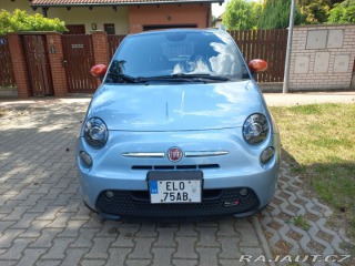Fiat 500e 83 kw r.v. 2014, modrá me 2014