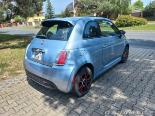Fiat 500e 83 kw r.v. 2014, modrá me 2014