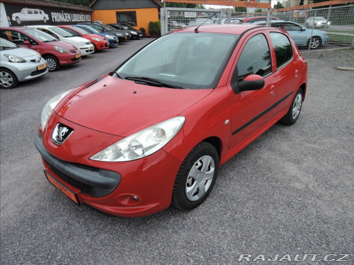 Peugeot 206 1,4 i 1.maj. 88tkm  + 2012