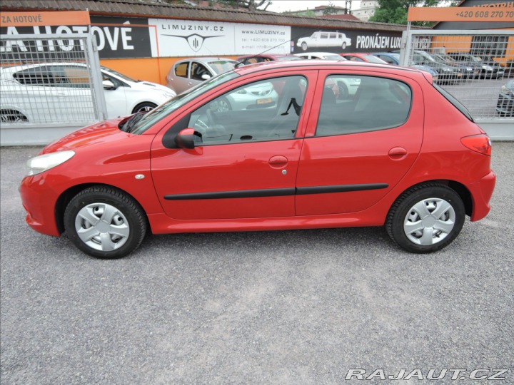 Peugeot 206 1,4 i 1.maj. 88tkm  + 2012