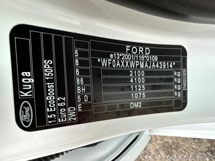 Ford Kuga 1,5EcoBoost 110KW ST-Lin 2019