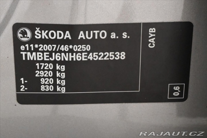 Škoda Rapid 1,6 TDI 66 kW Ambition 2014
