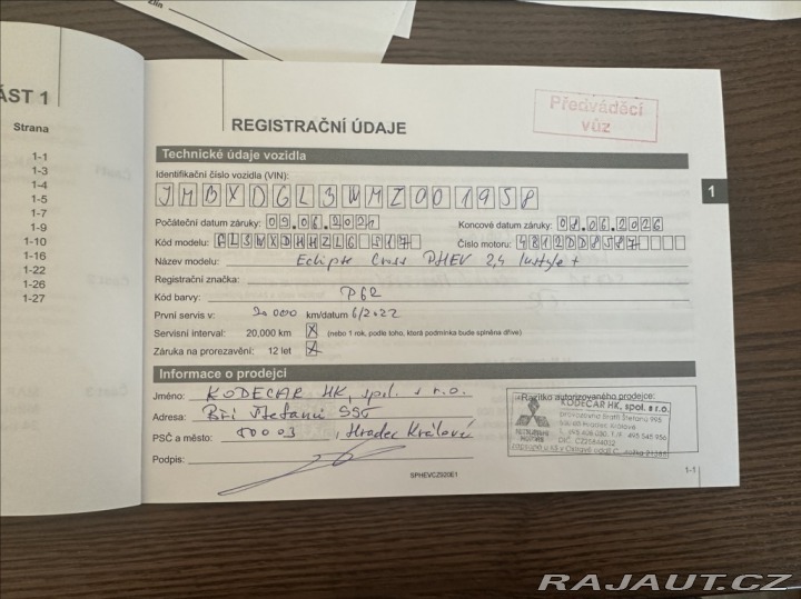 Mitsubishi Eclipse Cross 2,4 PHEV 188PS  Instyle+ 2022