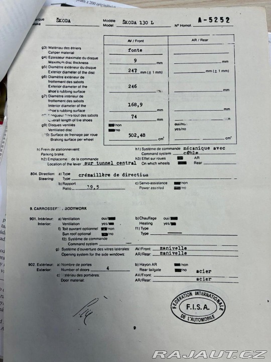 Škoda 130 LR 2x Weber 45 1988