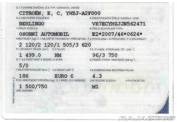 Citroën Berlingo 1,5 2019
