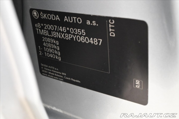 Škoda Octavia 2,0 TDI 110 kW DSG 4x4 NA 2023