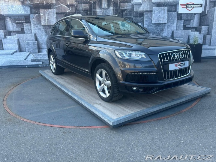 Audi Q7 3.0TDi,180KW,S-LINE,VZDUC 2014
