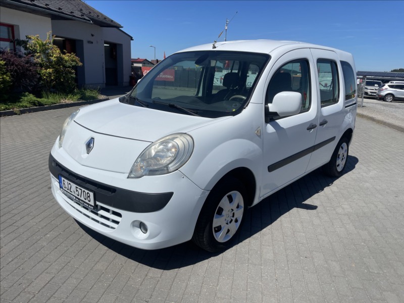 Renault Kangoo 1,5 dci 78kw Tažné Klima