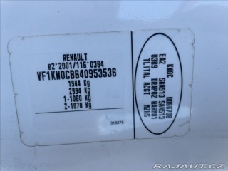 Renault Kangoo 1,5 dci 78kw Tažné Klima 2009