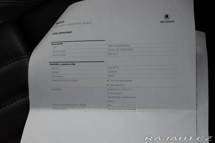 Škoda Kodiaq TDI 147kW 4x4*L&K*TAŽ 2023