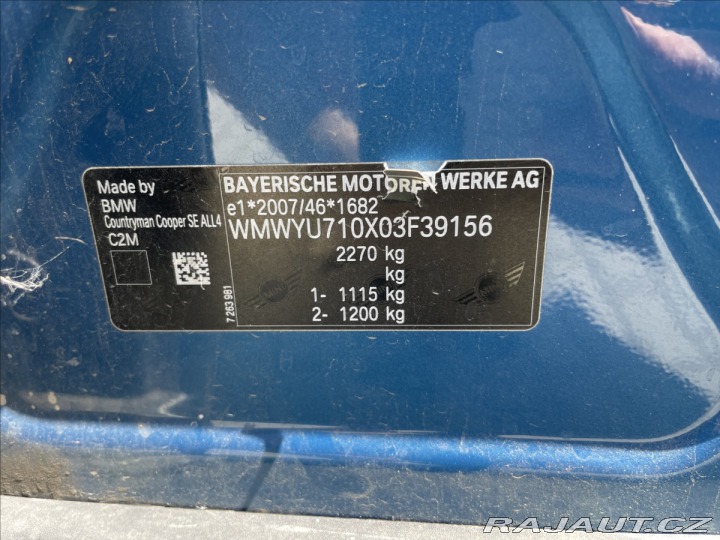 Mini Countryman 1,5 SE ALL4 AUT. PLUG-IN 2018
