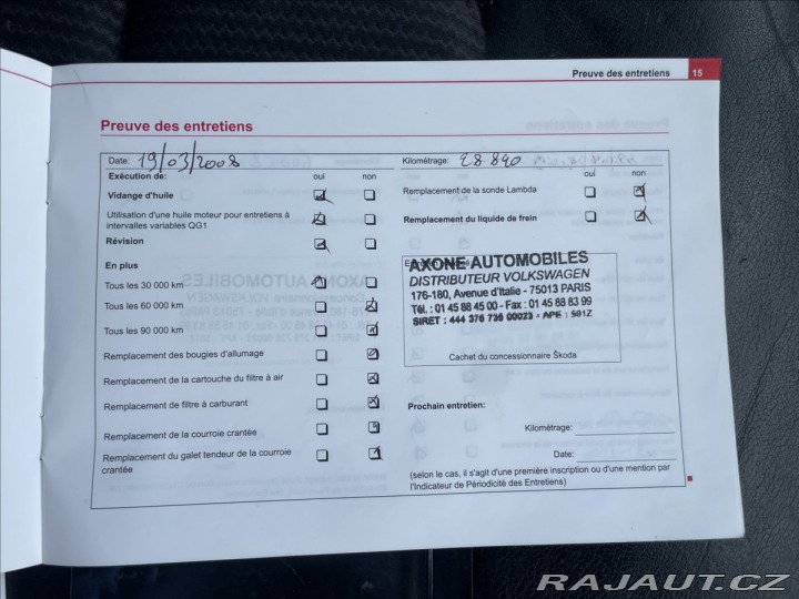 Škoda Octavia 1,9 TDi 77kw Elegance Kli 2007