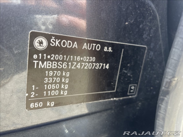 Škoda Octavia 1,9 TDi 77kw Elegance Kli 2007