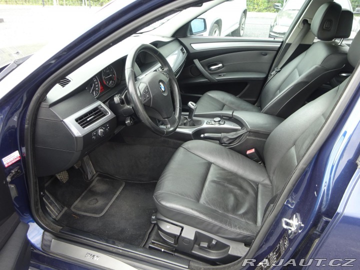 BMW 5 520d 120kW KŮŽE SERVIS 2009