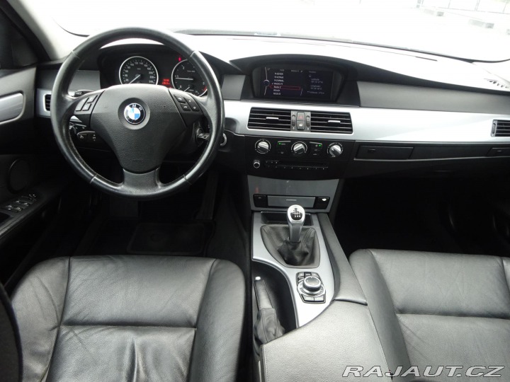 BMW 5 520d 120kW KŮŽE SERVIS 2009