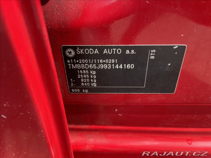 Škoda Fabia 1,6 i 77kw Sportline Klim 2009
