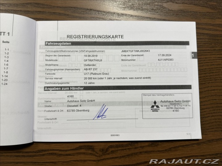 Mitsubishi Outlander 2,0 150PS Active A/T 2019