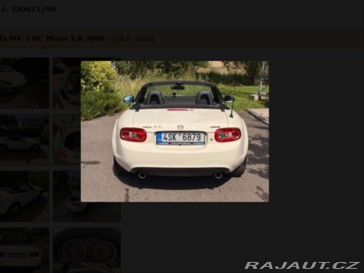 Mazda MX-5 1,8 Miata 2009