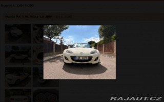 Mazda MX-5 1,8 Miata 2009