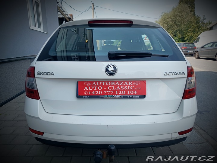 Škoda Octavia 1,6TDI Ambition ČR 85kw 2017
