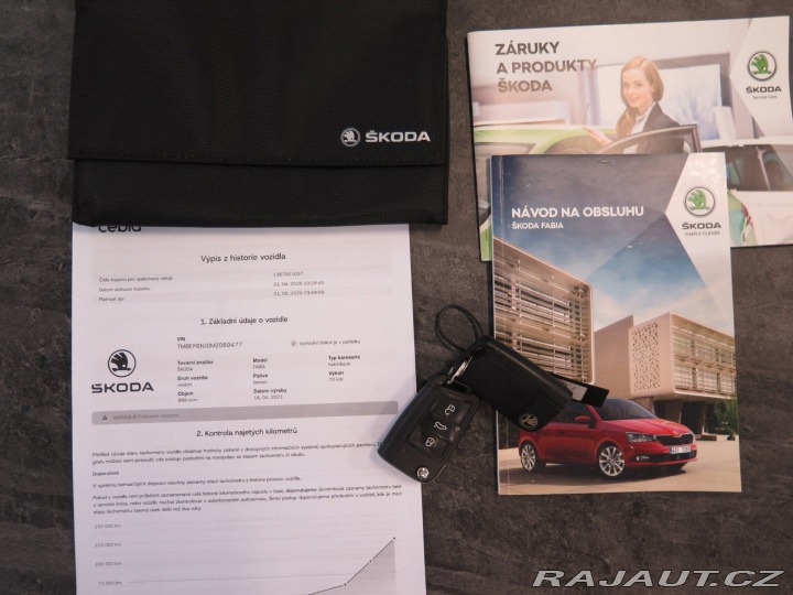 Škoda Fabia 1.0TSI,kamera,klima,výhře 2021