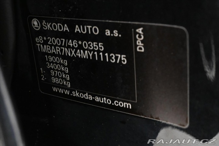 Škoda Octavia 1,5 TSI 110 kW TAŽNÉ NAVI 2021