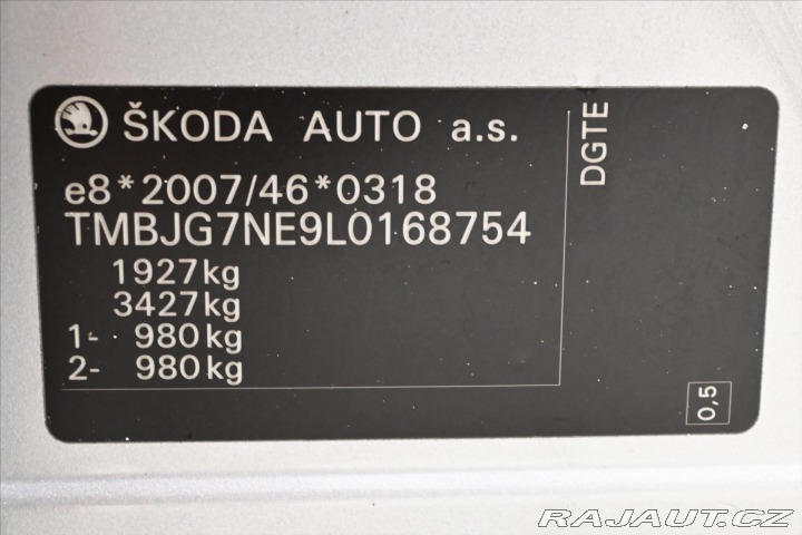 Škoda Octavia 1,6 TDI 85 kW Ambition Zá 2020