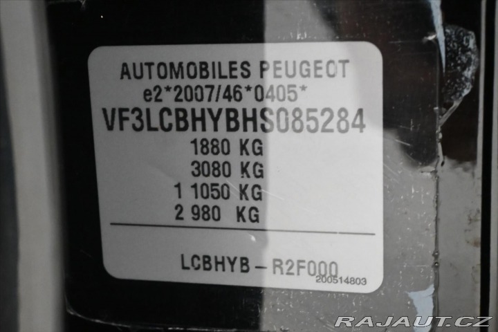 Peugeot 308 1,6 BlueHDi 73kW tažné Zá 2017