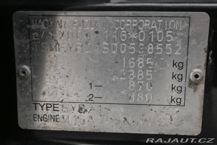 Suzuki SX4 1,6 88kW 4x4 Tažné Nová S 2010
