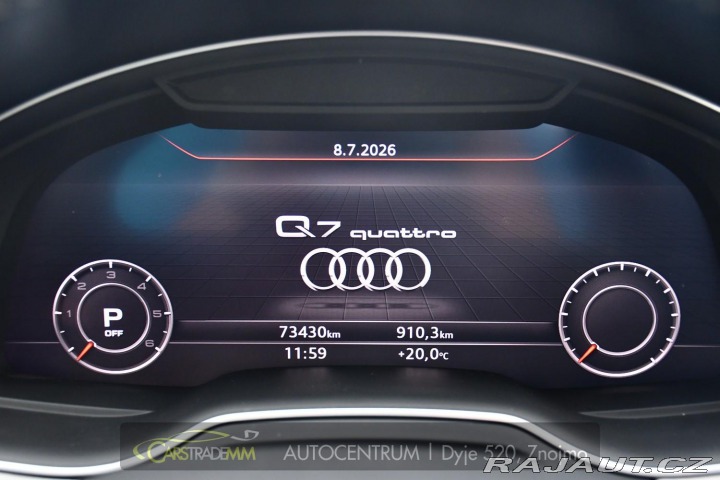 Audi Q7 3.0TDi S-LINE VZDUCH TAŽN 2019