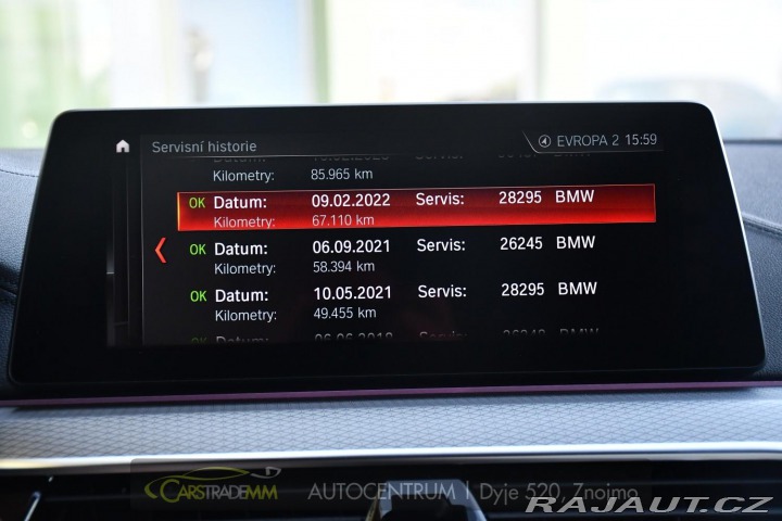 BMW 5 520d xD M-SPORT REZERVACE 2018