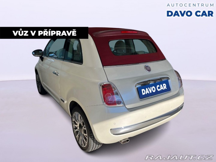 Fiat 500C 1,2 i 51kW Lounge Klima 2010