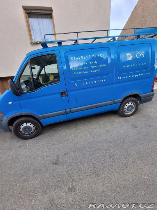 Renault Master 2,5   Prodám auto 2008