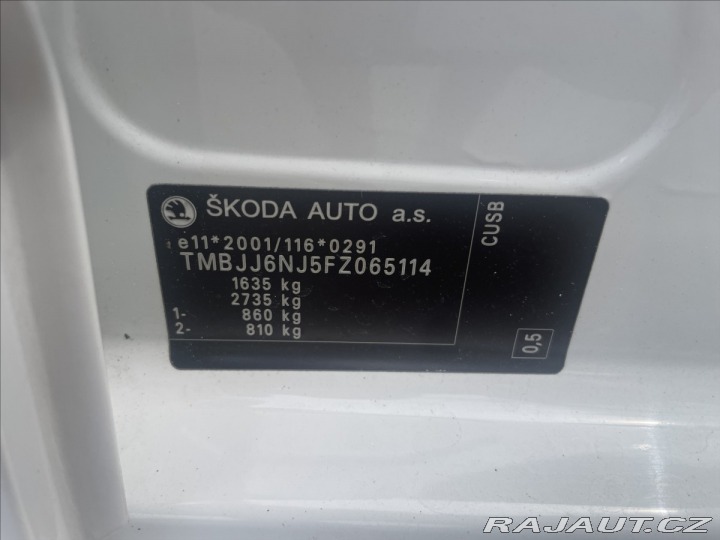 Škoda Fabia 1,4 TDi 66kw Klima FrontA 2015