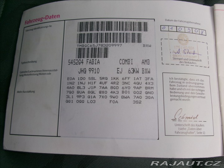 Škoda Fabia 1,4 i 63kw Klima,ESP,po S 2008