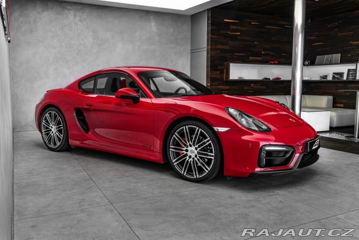 Porsche Cayman GTS, 1.majitel, TOP stav 2016