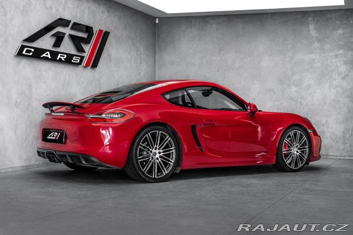 Porsche Cayman GTS, 1.majitel, TOP stav 2016